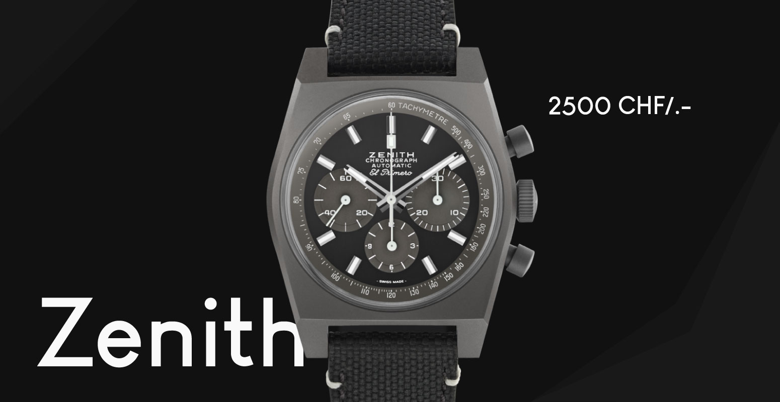 montre prestigieuse timelaps zenith